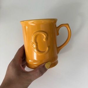“c” monogram coffee mug!